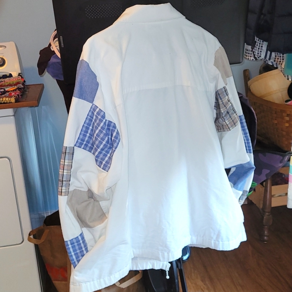 Vintage 90s Patchwork Jacket - image 4